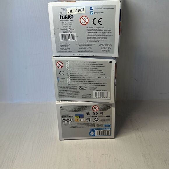 Funko Pop! DC Heroes Justice League CYBORG #212 The Question #476 Deathstroke #4 - Picture 8 of 8